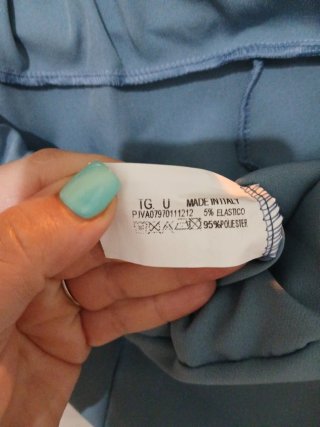 Pantaloni blu