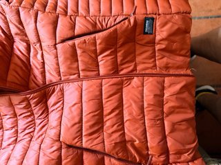 Plumas Pull&Bear naranja