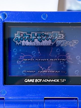 Pokémon Zafiro Japones Game Boy Advance