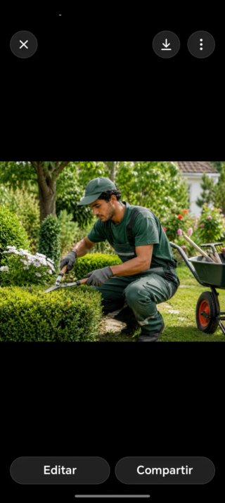 Si alguien necesita ayuda para limpiar el jardín,