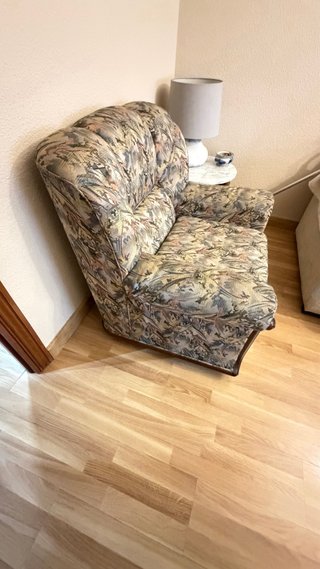 Sillón individual estampado
