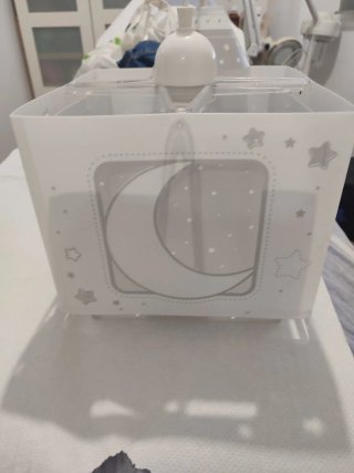 Lámpara techo infantil estrellas