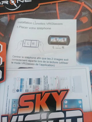 Dron IRDrone Sky Vision con Cámara VR