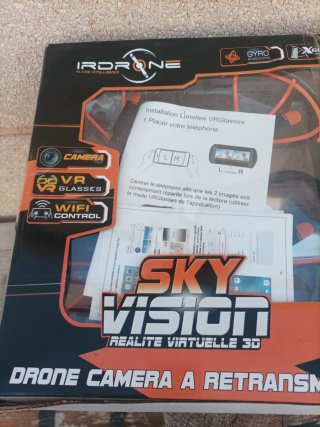 Dron IRDrone Sky Vision con Cámara VR