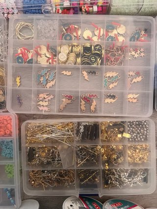 Kit Manualidades Cuentas, Hilos y Abalorios