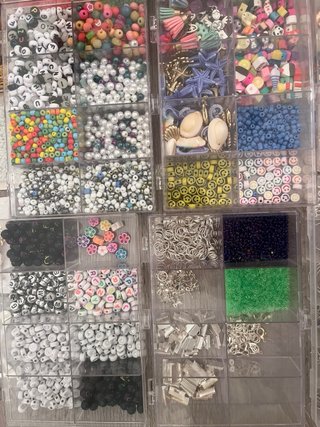 Kit Manualidades Cuentas, Hilos y Abalorios