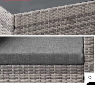 Conjunto Jardín Resina Trenzada Sweek
