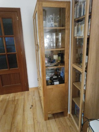Vitrina Jysk Roble 2 Cajones