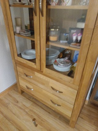Vitrina Jysk Roble 2 Cajones