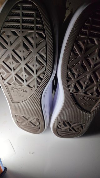 Converse Beige/Blanco Plataforma