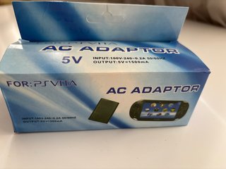 PSVITA Cargador AC Adaptador 5V  Nueva.