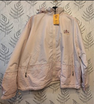Chaqueta rosa oversize nueva