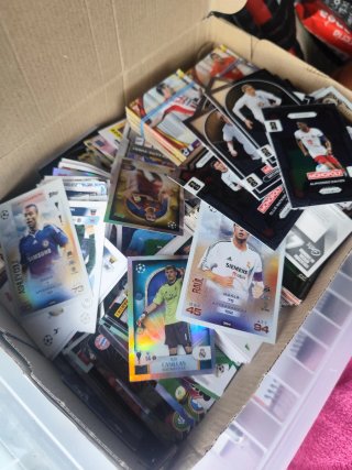 Cromos de fútbol antiguos.