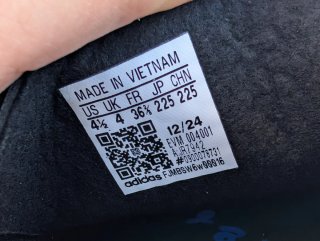ADIDAS FOREST HILLS BRAIN DEAD T- 36 2/3