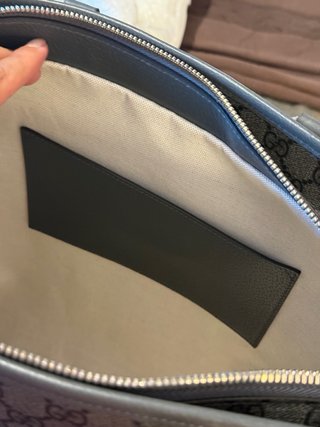Bolso Gucci Maletín GG Supreme Gris