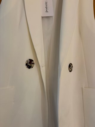 Chaleco blanco Stradivarius nuevo