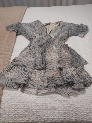 Vestido corto Zara estampado XS