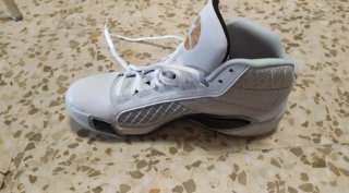 Zapatillas Nike Air Jordan 13 Blanco Dorado