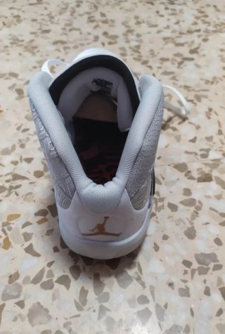 Zapatillas Nike Air Jordan 13 Blanco Dorado