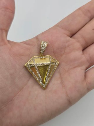 Colgante Diamante Oro 18k 10,30gr