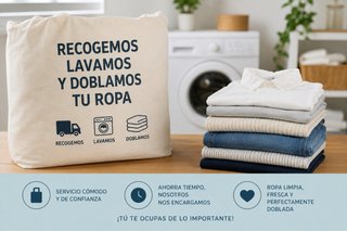 Lavamos tu ropa recogida y entrega 681911693