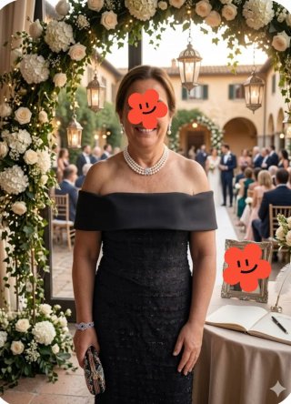 Vestido Matilde Cano - negro, Colección Ceremonia