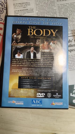 DVD The Body Antonio Banderas