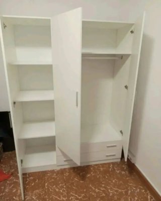✅Armarios blancos de madera con envío y montaje