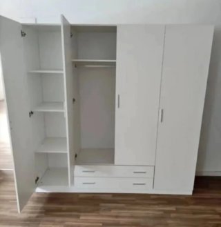 ✅Armarios blancos de madera con envío y montaje