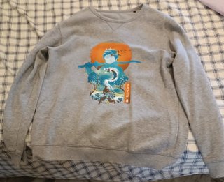 Sudadera Kimetsu No Yaiba Gris