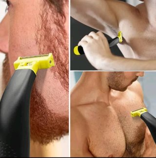 Afeitadora Eléctrica USB con Accesorios