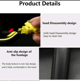 Afeitadora Eléctrica USB con Accesorios
