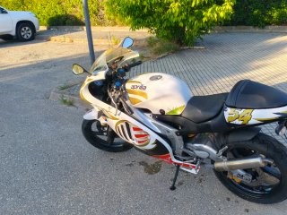 Aprilia rs 125 2T + casco arai rx7