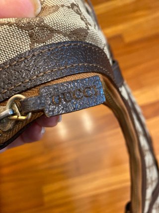 Borsa Gucci Beige/Marrone Monogram