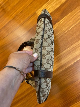 Borsa Gucci Beige/Marrone Monogram