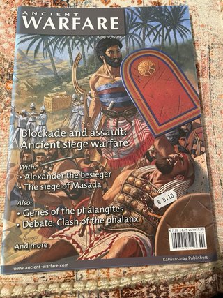 Lote 5 Ancient Warfare + 1 Medieval Warfare