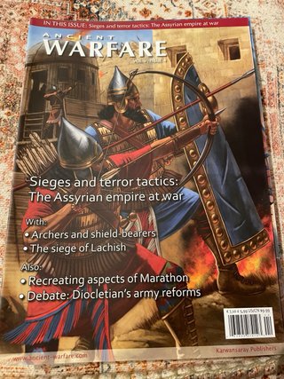Lote 5 Ancient Warfare + 1 Medieval Warfare