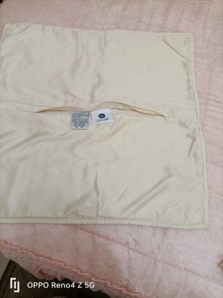 Colcha Cama 1.35x1.90 Beige/Blanco