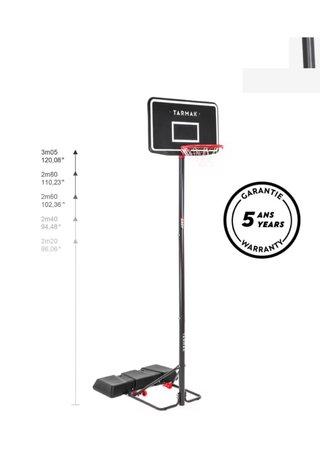 Canasta de baloncesto KIPSTA