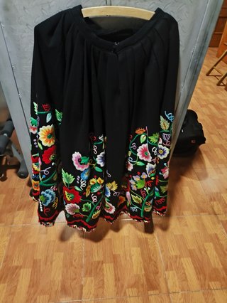 Refajo Regional Bordado Talla de 9 a 14 años