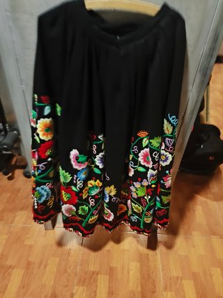 Refajo Regional Bordado Talla de 9 a 14 años