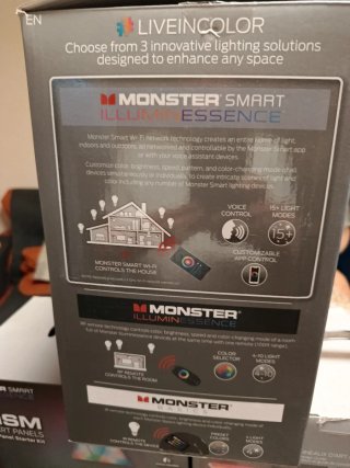 Monster Smart IlluminEssence Prism Paneles LED