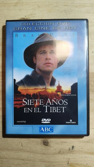 DVD Siete Años en el Tíbet Brad Pitt