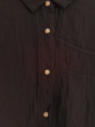 Camisa negra Lefties manga corta