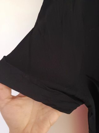 Camisa negra Lefties manga corta