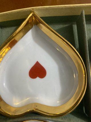 4 Ceniceros Porcelana Francesa Limoges