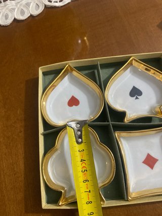 4 Ceniceros Porcelana Francesa Limoges