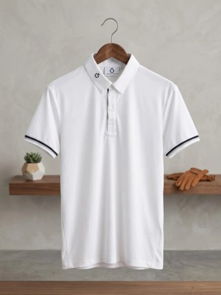 Polo Cavalleria Toscana Hombre Blanco