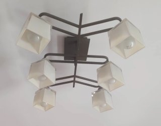Lámpara de forja de diseño