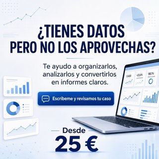 Dashboards, Power BI, Excel, SQL y automatización